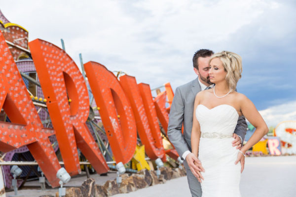 Neon Museum | Little Vegas Wedding