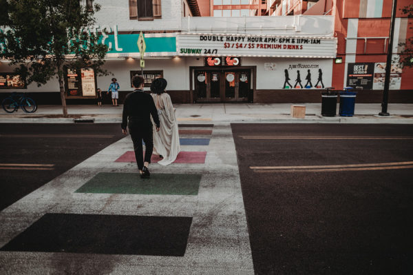 Downtown Vegas Anniversary Session | Little Vegas Wedding