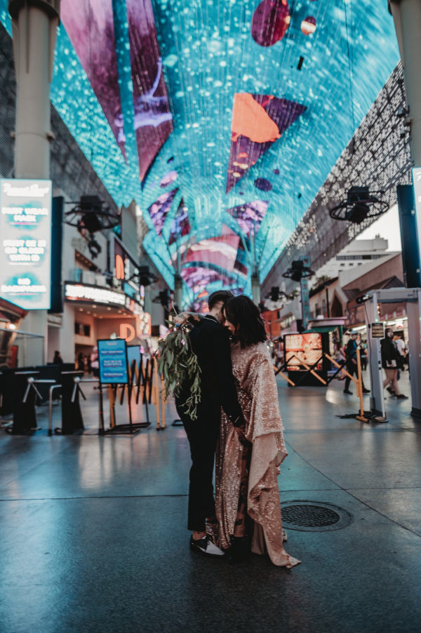 Downtown Vegas Anniversary Session | Little Vegas Wedding