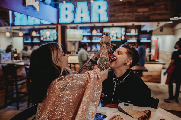 Downtown Vegas Anniversary Session | Little Vegas Wedding