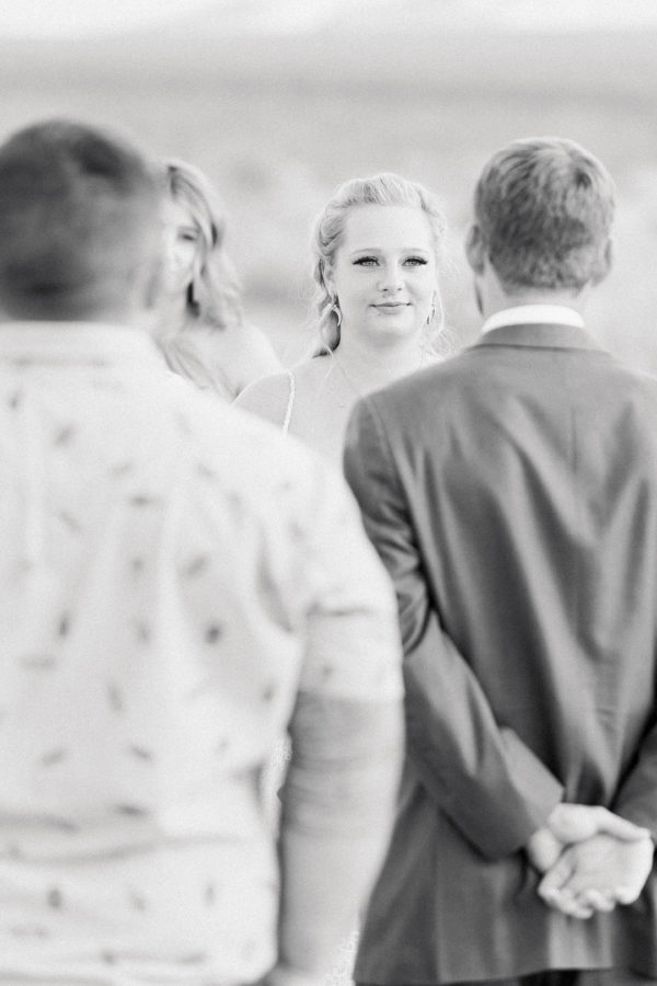 Dry Lake Bed Elopement | Little Vegas Wedding