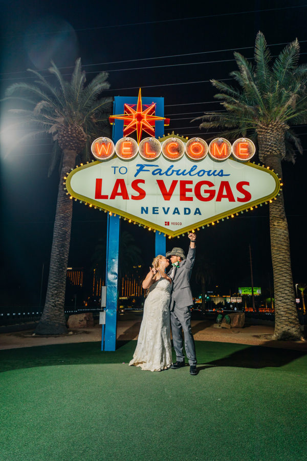 Dry Lake Bed Elopement | Little Vegas Wedding