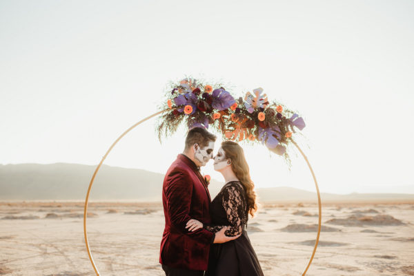 Goth Wedding Inspiration | Little Vegas Wedding