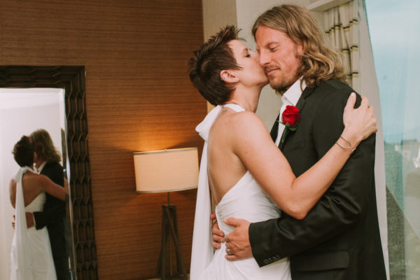 Intimate In-Suite Elopement at Mandalay Bay | Little Vegas Wedding