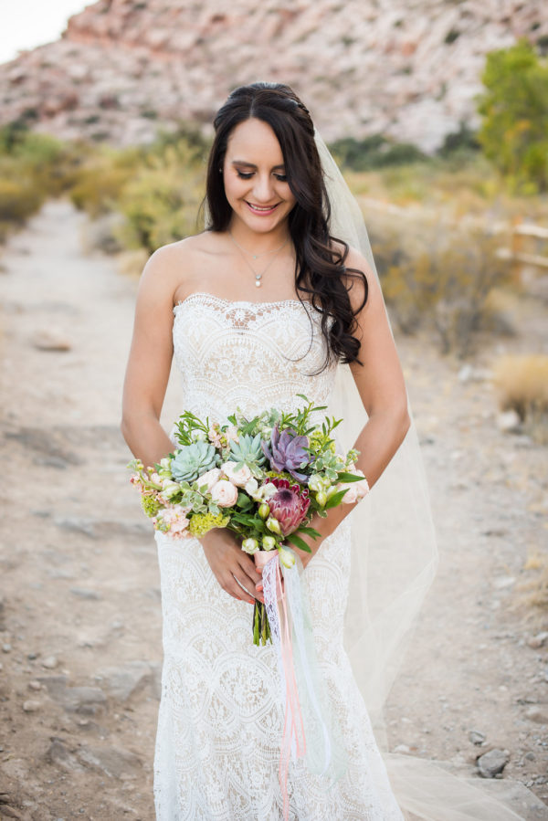 Elopement at Red Rock Canyon | Little Vegas Wedding