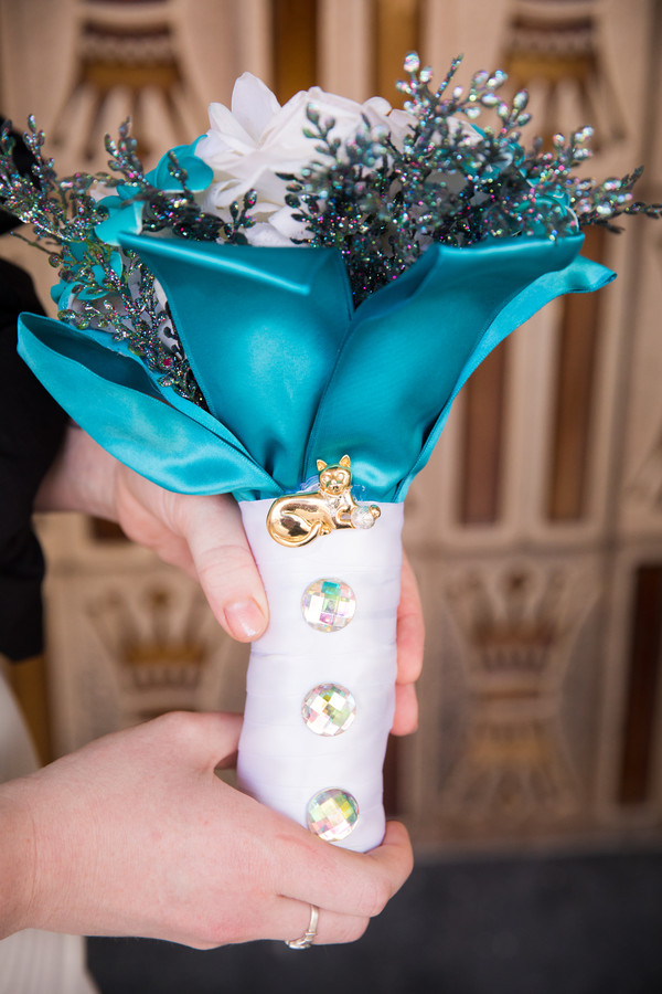 Unicorn Wedding at Neon Museum | Little Vegas Wedding by Taylored Photo Memories