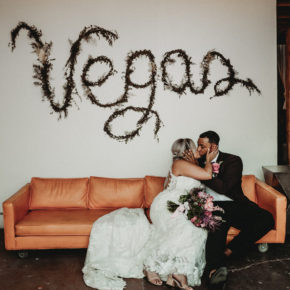 Downtown Vegas elopement at The Doyle | Little Vegas Wedding